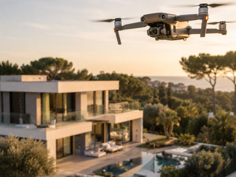 Tomas aéreas con drone